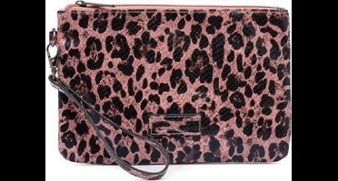 Zebra Trends Clutch - Natural Bag Pink Leo