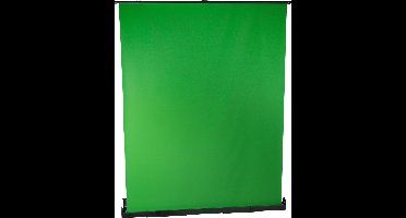 Bresser Opvouwbaar Achtergrondscherm - Green Screen - 150x200cm  -Incl. Inklapsyteem