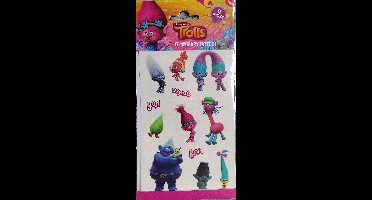 Funny Products, Trolls tattoos, 12 stuks