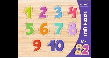 Puzzels - Vorm puzzel - Thema: Nummers - Getallen - Leeftijd: 3 jaar