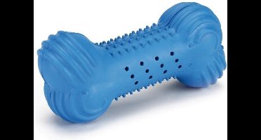 Beeztees rubber bot Frisco blauw 10 cm