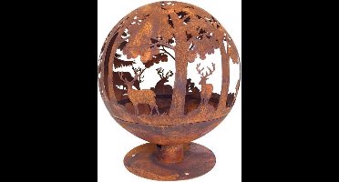 Esschert Vuurbal Laser Cut Roest Ø 58 cm