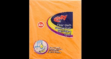 Multi viscose Dweil 4 stuks - 60x70cm