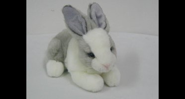 Konijn Knuffel grijs, Hansa