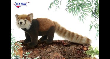 Rode Panda Staand 32 cm, Hansa