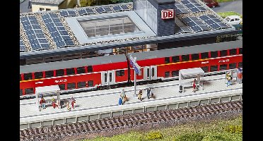 Faller Perron Modern + Toebehoren Modelbouwdecoratie