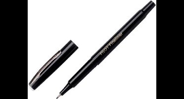 Fineliner PILOT SW-PPF zwart 0.4mm - 12 stuks