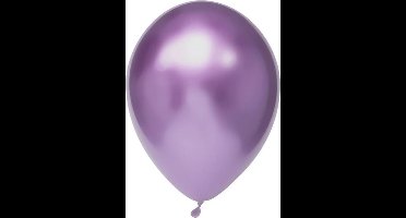 Haza Original Ballonnen 30 Cm 100 Stuks Paars/chroom