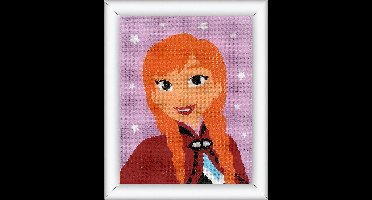Vervaco - Stramien kit - Disney Anna - PN-0167690 - Borduren - Borduurpakket - Borduurpakket kind