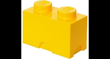 Lego - Opbergbox Brick 2 - Polypropyleen - Geel