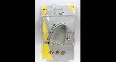 Netwerkkabel UTP Cat5e kabel 2 meter grijs Profile