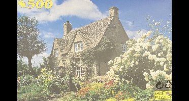 Ouderwetse Puzzel 500 Stukjes - Oxfordshire Engeland