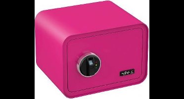 mySafe 350 Kluis met vingerprint roze