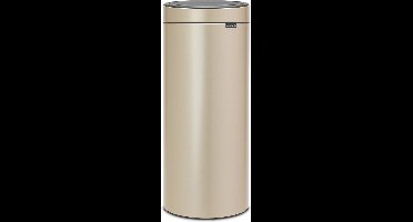 Brabantia Touch Bin Prullenbak - 30 liter - Metallic Gold