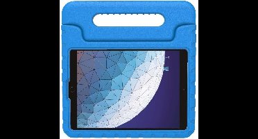 Just in Case tablet Hoes Kinderen geschikt voor iPad Air 3 (2019) 10.5 inch - Kinderhoes Tablet Classic - Blauw