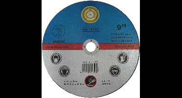 12 x Slijpschijf Metaal 230 x 2 mm INOX