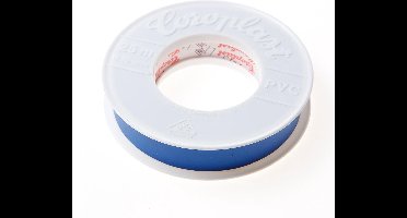 Coroplast 302 tape blauw 19mm x 25 meter