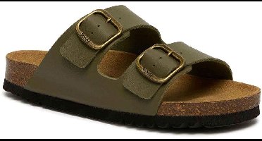 Scholl Josephine Synth Khaki Sandalen Dames