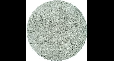 Mia’s Teppiche Taos – superzacht kortflor vloerkleed met antislip rug, wasbaar, groen, 200 cm rond