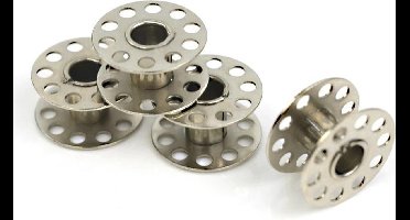 New Age Devi - 20 universele RVS spoeltjes - 2x1 CM - voor naaimachines