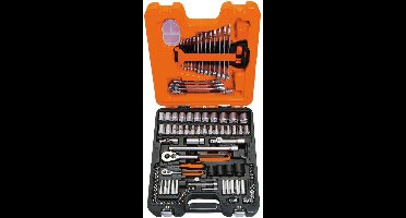 BAHCO Dopsleutelset 1/4" en 1/2" 108-delig S108