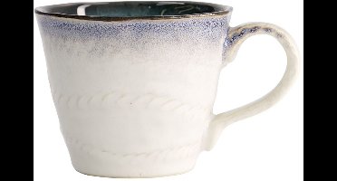 Tokyo Design Studio - Mok - Yamasaku – Blauw en Wit – 200ml – 12,5x9x7,5cm