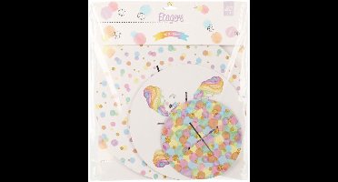 Koopman International BV Etagere Karton - 3 laags voor etenswaren - 35 x 30 cm