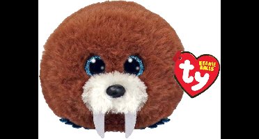 TY Teeny Puffies Knuffel Walrus Hank 10 cm