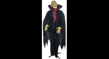 Halloweendecoratie Staand: Dracula (licht, geluid & beweging) (180cm)