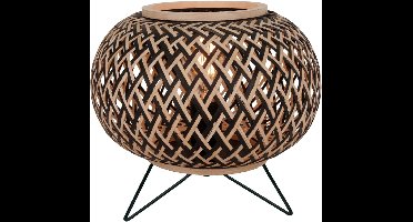 Various Tafellamp Weaving - Ø28 cm - Bamboe/Metaal - 1 lichts - E27