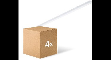 Voordeelpak 4x Philips LED Montagebalk Ledinaire BN021C 24W 2400lm - 830 Warm Wit | 150cm