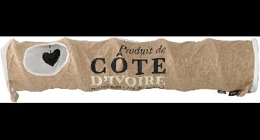Home Collection Cote d'Ivoire Jute Kattentunnel - 120 x 25 x 25 cm