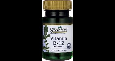 Vitaminen - Vitamin B12 500mcg - 250 Capsules - Swanson -