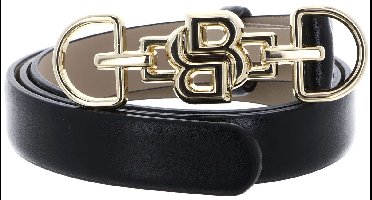 BOSS Leren Riem B Icon Sz20 Belt W75 Black Zwart