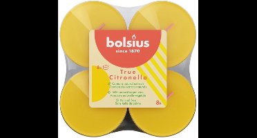 Bolsius Citronella Maxi Geurtheelichten 3 x 8