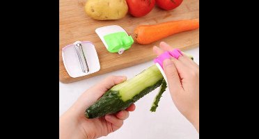 New Age Devi - De ultieme 2-in-1 dunschiller en mes - Slim en stijlvol in roze!