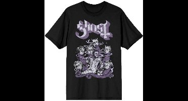 Ghost Tentacle Throne Heren T-shirt - zwart - XL