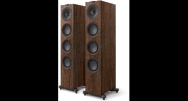 KEF Q11 Meta - Vloerstaande Speaker - Walnoot