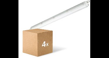 Voordeelpak 4x Philips LED Waterdichte Montagebalk CoreLine WT120C G2 29W 4000lm - 840 Koel Wit | 120cm.