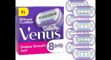 Gillette Venus Extra Smooth Swirl Scheermesjes Voor Vrouwen - 8 Navulmesjes