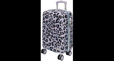 Zebra Trends Travel Koffer 20 Inch - Handbagage - Reizen - Hardcase - Panter print