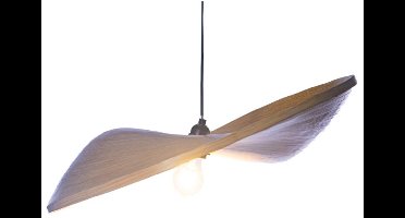 Handgemaakt hanglamp Design lamp Bamboe Eclipse woonkamer slaapkamer Ø 60 cm