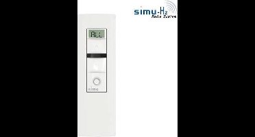 Simu 5-kanaals HZ handzender - Simu rolluik afstandsbediening