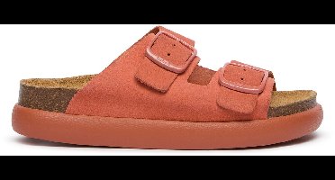 Scholl Sandalen Noelle Chunky Suede Vrouwen - Koraal