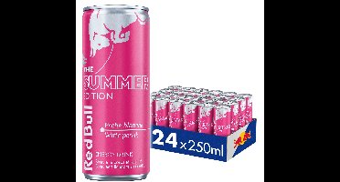 Red Bull Energy Drink - White Peach edition - Witte Perzik - 24-Pack - 25 cl