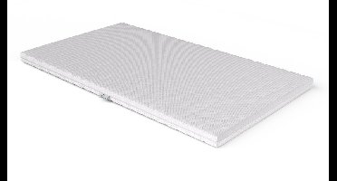 Toros Bedden® Luxe Topmatras 200x200x9 – Afritsbare & Wasbare Hoes – Wit – Premium Slaapcomfort