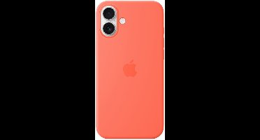 Apple Silicone Backcover MagSafe voor de Apple iPhone 16 Plus - Tangerine Orange