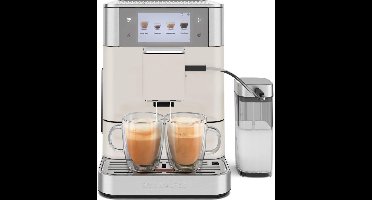 KitchenAid Volautomatische Espressomachine KF8 - 40+ recepen - Ook geschikt voor plantaardige dranken - 2 kopjes tegelijk - Wit