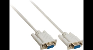 Nedis Seriële kabel 9p SUB-D (v) - 9p SUB-D (v) - RS232 - 2 meter