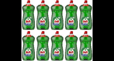 10 x Dreft Afwasmiddel Extra Hygiëne 1200 ml - voordeelbundel